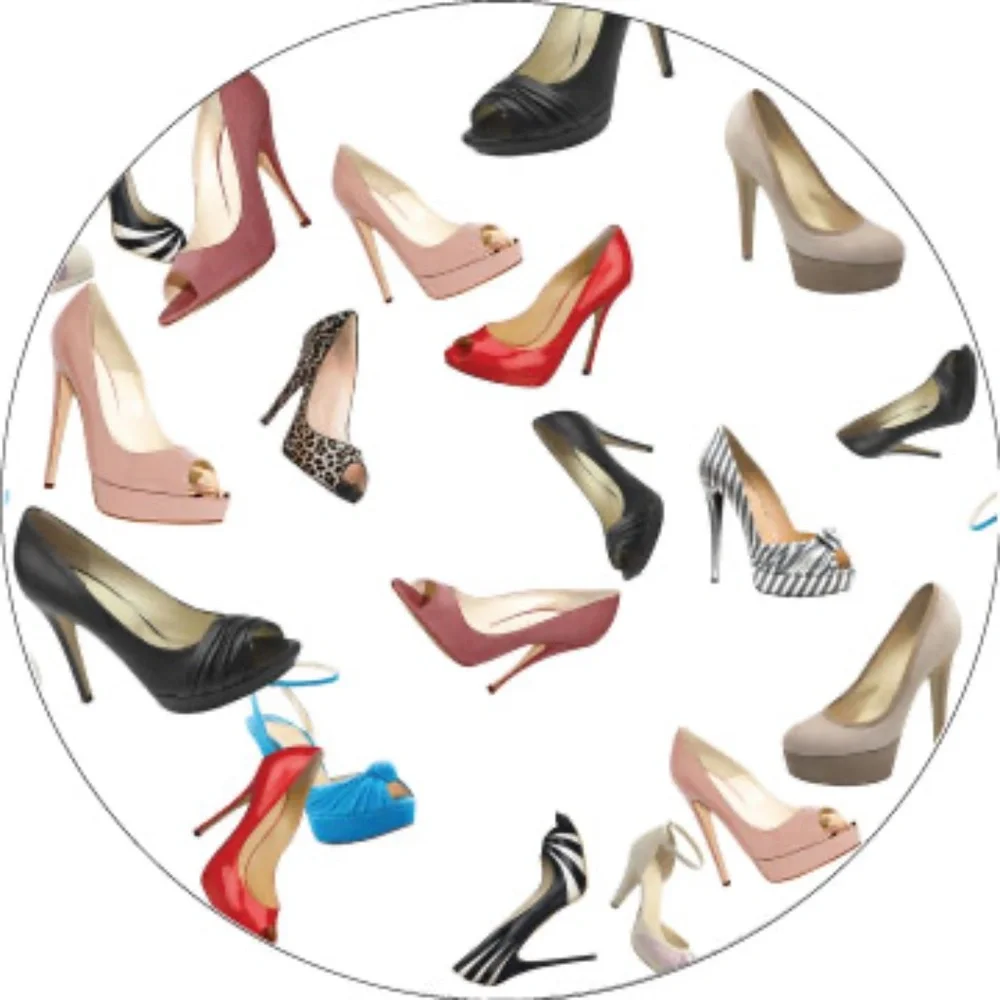 x60 Handbag Shoes Stickers Fashion Scrapbook Planner Stickers